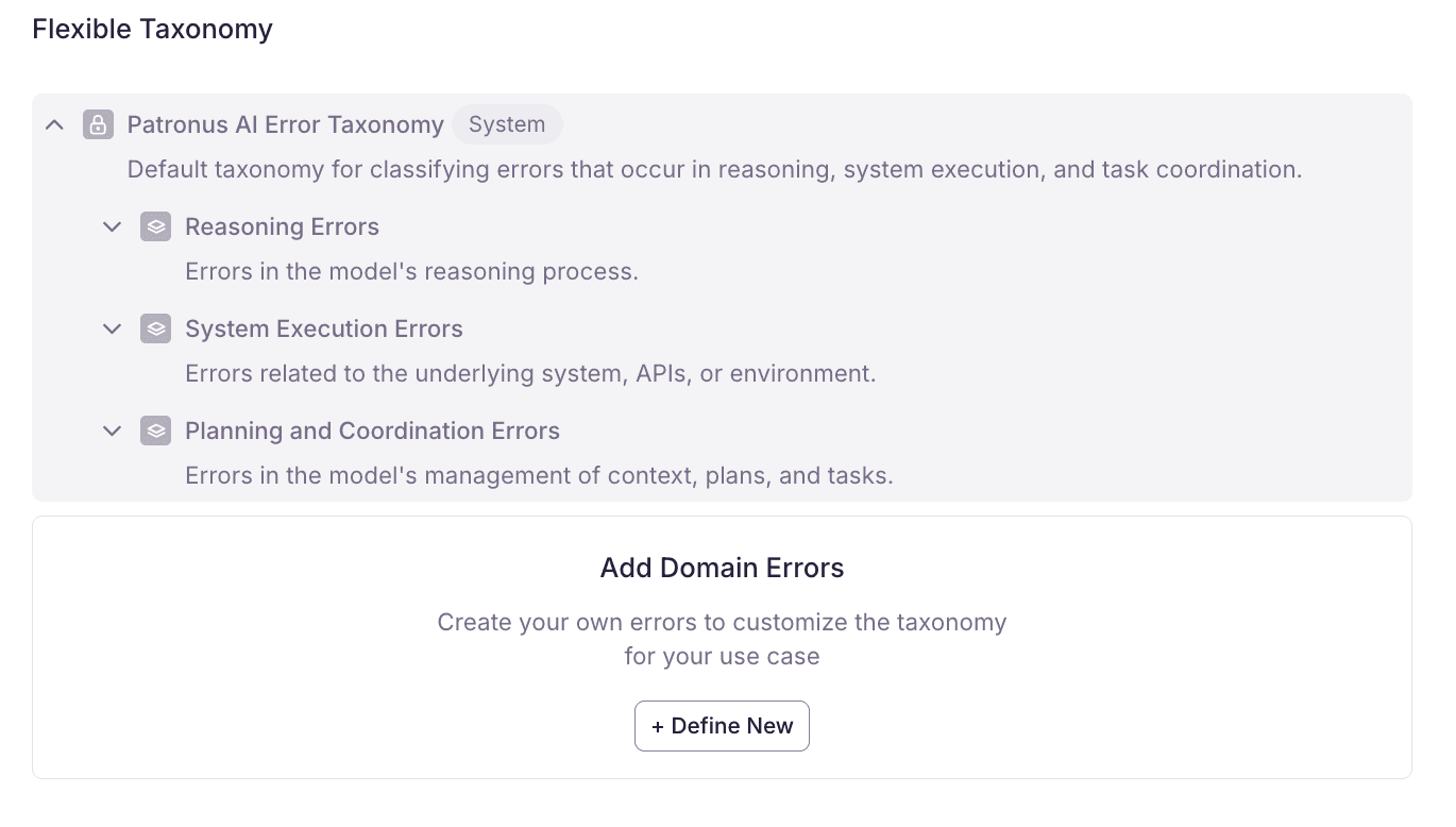 Base Taxonomy UI